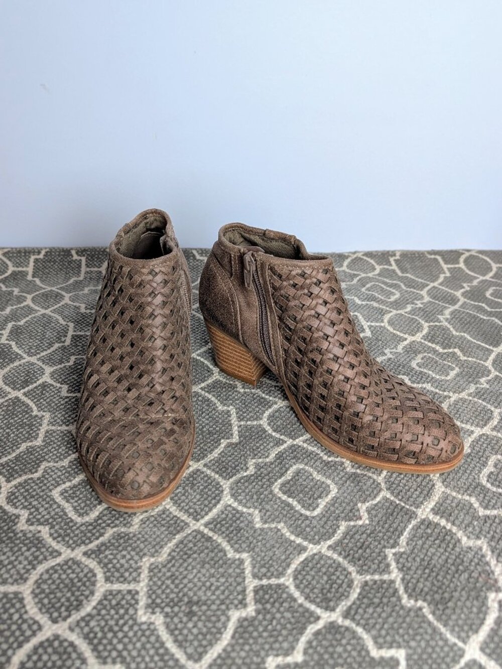 *SONOMA Western Leather Ankle Boots Sz 6.5M